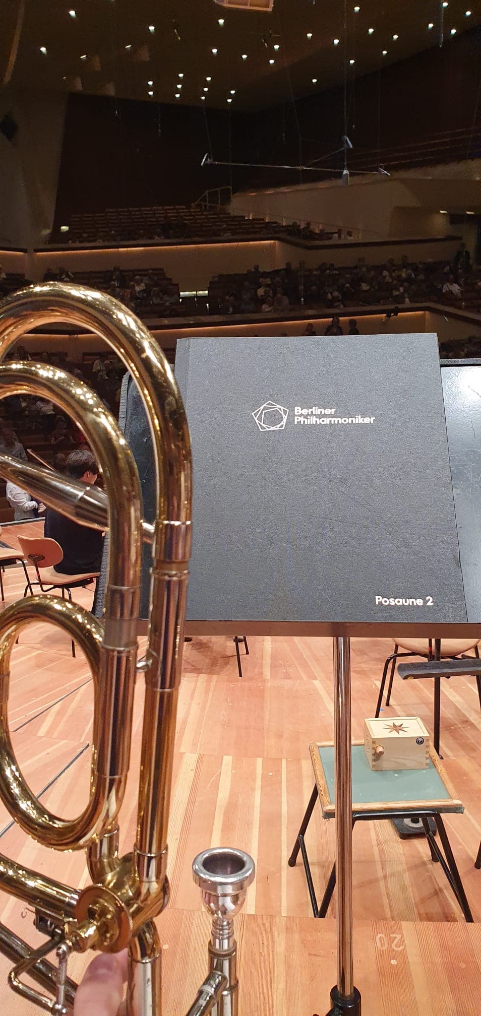 Berliner Philharmoniker — Posaune 2 music stand